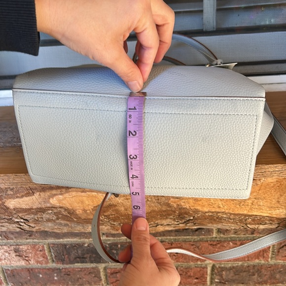 Blue Anne Klein Midi Satchel - Picture 9 of 13